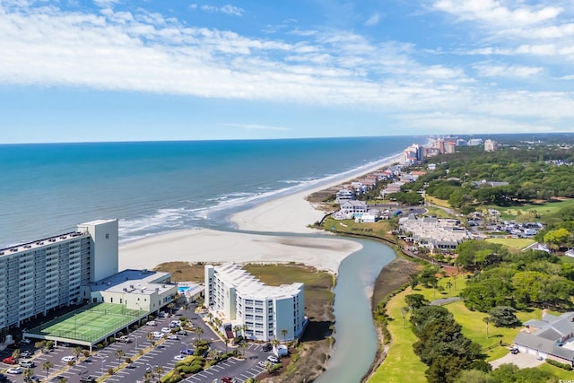 9400 Shore Dr Unit 206, Myrtle Beach, SC 29572 - drone / aerial view of a pool
