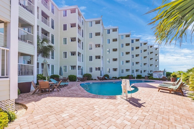 9400 Shore Dr Unit 206, Myrtle Beach, SC 29572 - community pool featuring a patio area