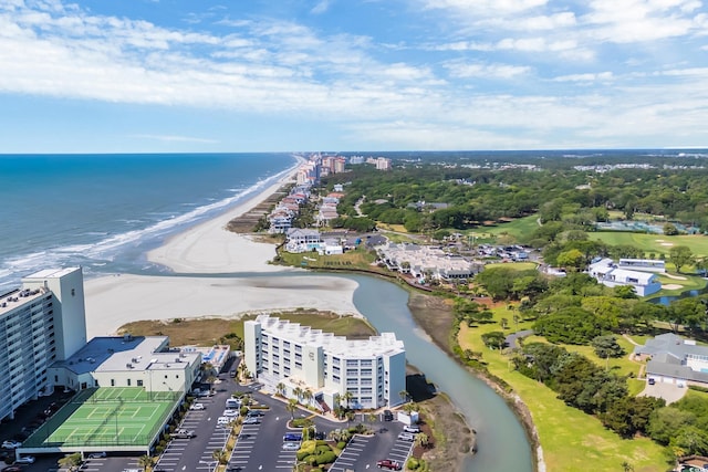 9400 Shore Dr Unit 206, Myrtle Beach, SC 29572 - drone / aerial view of expansive coastline