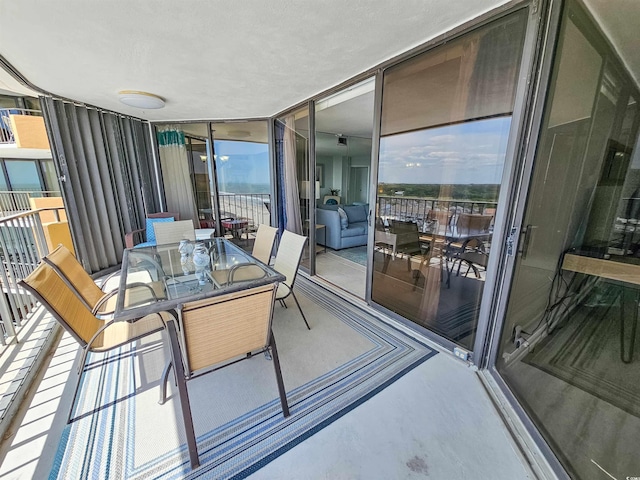 9650 Shore Dr Unit 1203, Myrtle Beach, SC 29572 - balcony with outdoor dining space