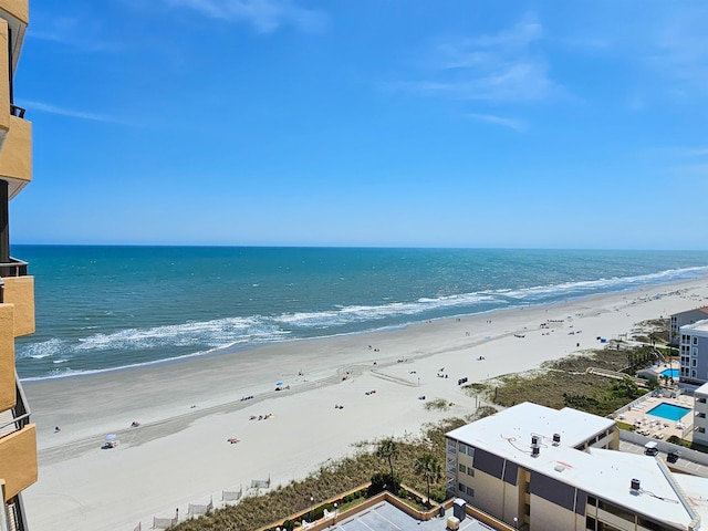 9650 Shore Dr Unit 1203, Myrtle Beach, SC 29572 - water view featuring nearby beach
