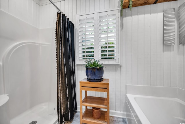 view of full bath