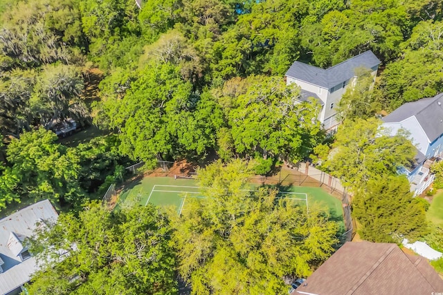 aerial view