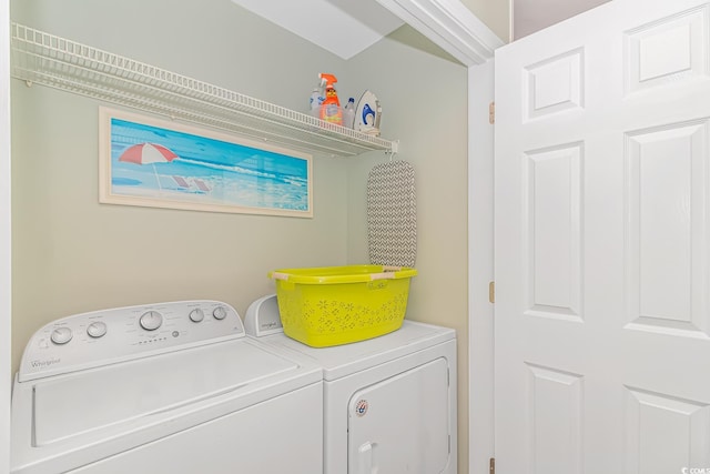 6001-8026 S Kings Hwy, Myrtle Beach, SC 29575 - washroom with washing machine and clothes dryer
