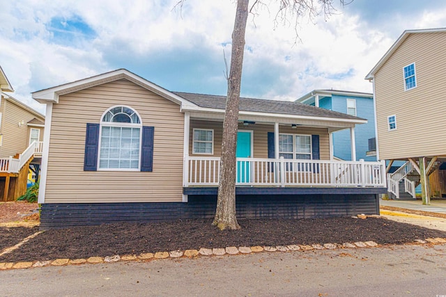 6001-8026 S Kings Hwy, Myrtle Beach, SC 29575 - view of front of house with a porch