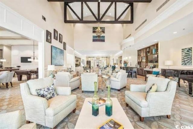 1681 Suncrest Dr, Myrtle Beach, SC 29577 - lobby with a towering ceiling