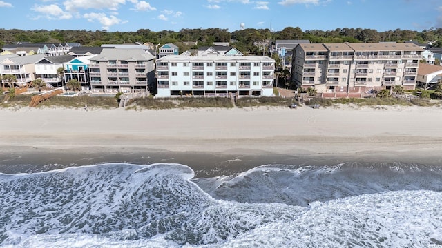 aerial view of apartment complex