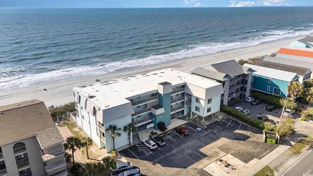1011 S Ocean Blvd, Surfside Beach, SC 29575 - aerial view of expansive beach