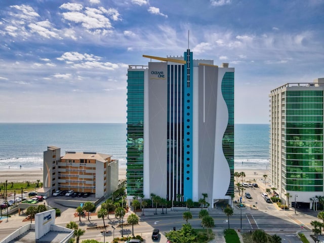107 S Ocean Blvd Unit 1402, Myrtle Beach, SC 29577 - water view featuring nearby beach
