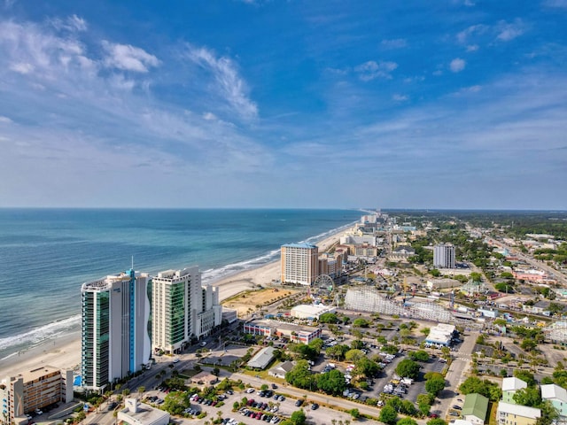 107 S Ocean Blvd Unit 1402, Myrtle Beach, SC 29577 - view of urban area with waterfront with a beach