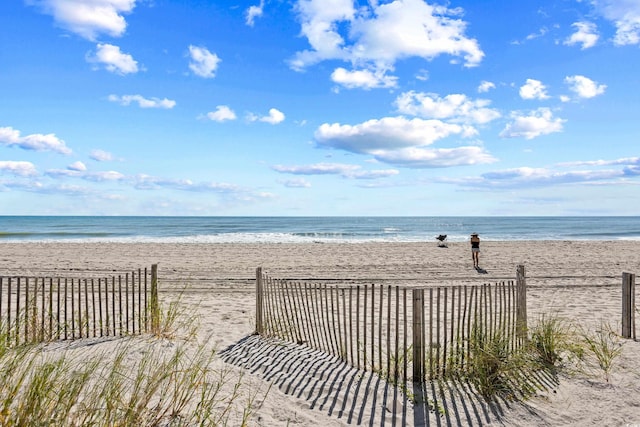 107 S Ocean Blvd Unit 1402, Myrtle Beach, SC 29577 - water view with fence and nearby beach