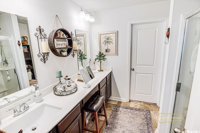1147 Fairway Ln Unit 1147, Conway, SC 29526 - full bath with a stall shower and double vanity