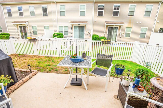1147 Fairway Ln Unit 1147, Conway, SC 29526 - view of patio featuring a fenced backyard
