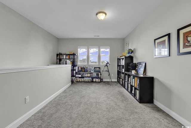 6239 Chadderton Cir, Myrtle Beach, SC 29579 - rec room featuring carpet floors and baseboards