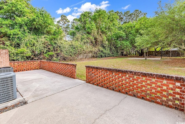 1729 Longleaf Dr, Myrtle Beach, SC 29575 - view of patio with central AC