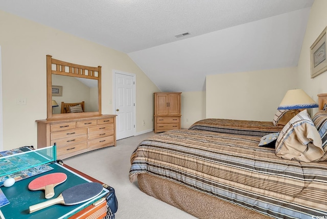 1729 Longleaf Dr, Myrtle Beach, SC 29575 - bedroom featuring light colored carpet and vaulted ceiling