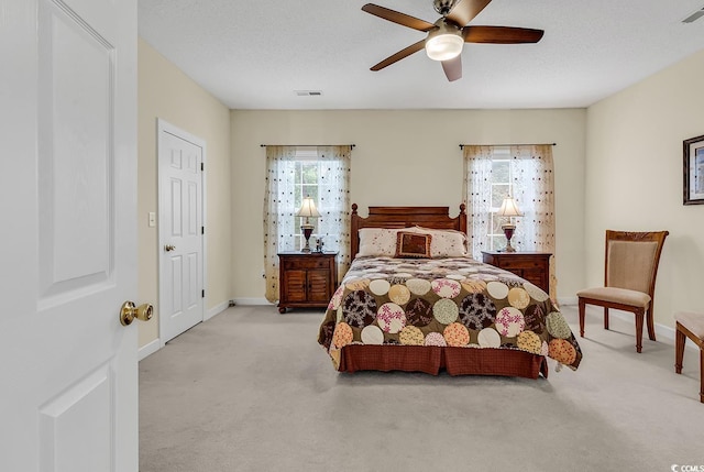 1729 Longleaf Dr, Myrtle Beach, SC 29575 - bedroom featuring carpet, baseboards, and ceiling fan