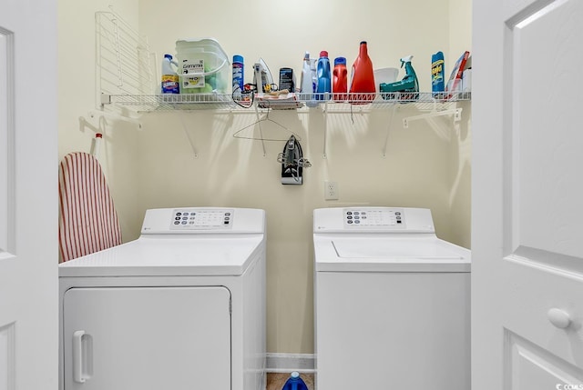 1729 Longleaf Dr, Myrtle Beach, SC 29575 - laundry area featuring washer and clothes dryer