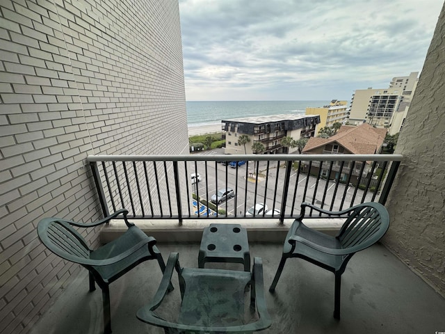 200 76th Ave N Unit 608, Myrtle Beach, SC 29572 - balcony featuring a water view