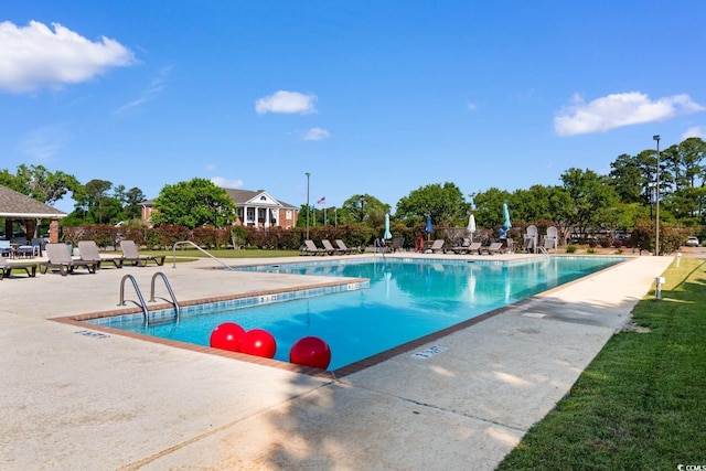 3107 Robyn Ct, Little River, SC 29566 - community pool with a patio