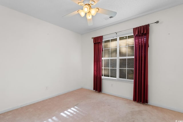 3107 Robyn Ct, Little River, SC 29566 - unfurnished room with carpet flooring, ceiling fan, and baseboards