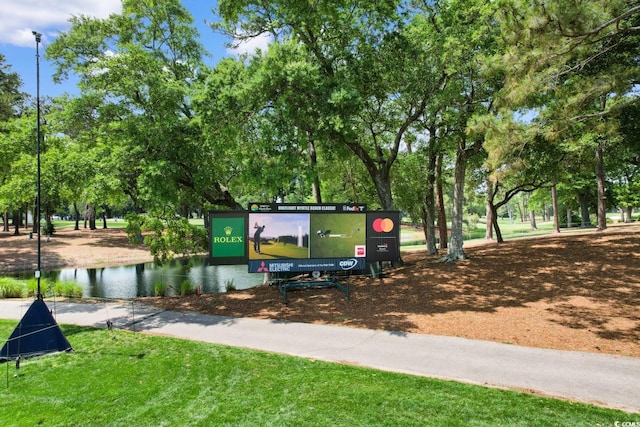 view of property's community