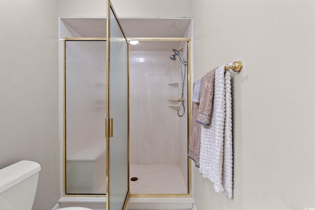 1314 Holly Dr, North Myrtle Beach, SC 29582 - full bath featuring toilet and a shower stall