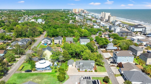 1314 Holly Dr, North Myrtle Beach, SC 29582 - aerial view of residential area with a large body of water