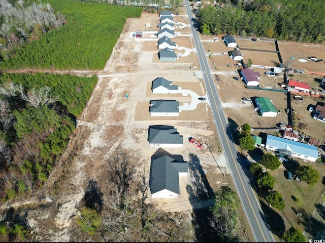 aerial view of property and surrounding area