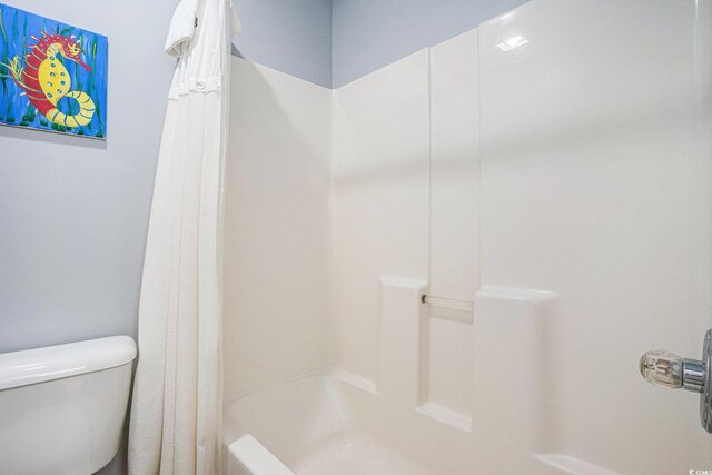 bathroom with toilet