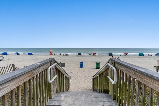504 N Ocean Blvd N Unit 309, Myrtle Beach, SC 29577 - water view featuring local beach