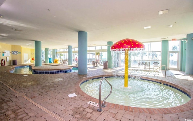 504 N Ocean Blvd N Unit 309, Myrtle Beach, SC 29577 - indoor community pool featuring a patio