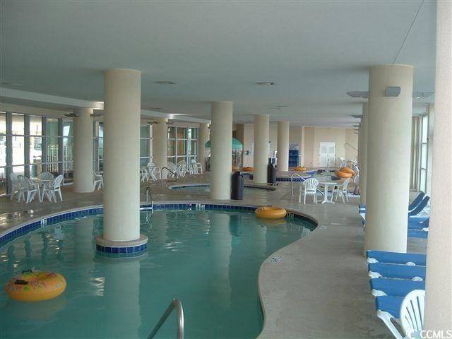 504 N Ocean Blvd N Unit 309, Myrtle Beach, SC 29577 - view of indoor pool
