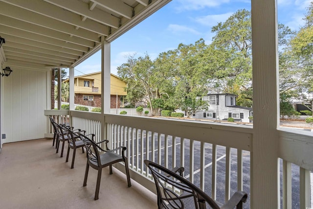 2805 N Ocean Blvd Unit 113, Myrtle Beach, SC 29577 - balcony with a residential view