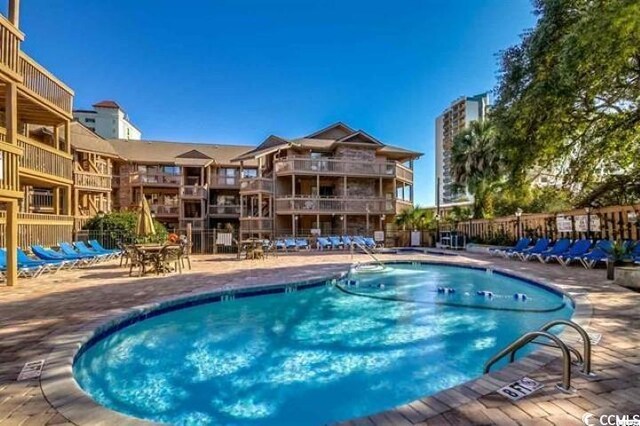 2805 N Ocean Blvd Unit 113, Myrtle Beach, SC 29577 - view of swimming pool