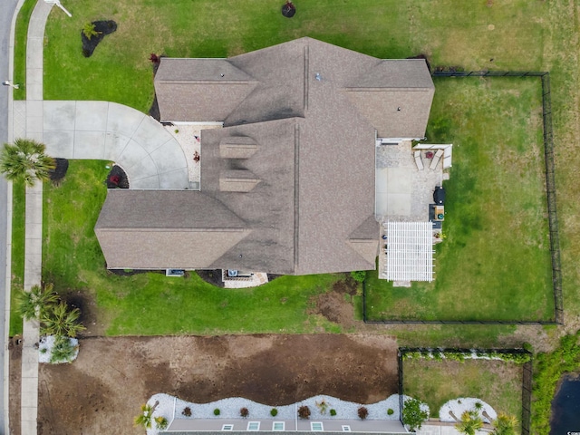 view of subject property