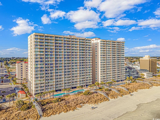 view of property with a city view