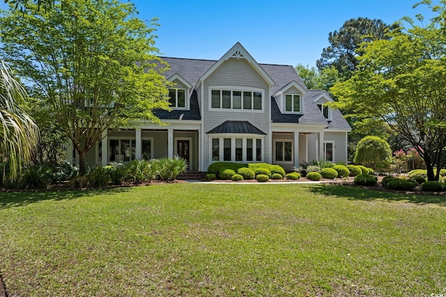 352 Old Carriage Loop, Georgetown, SC 29440 - view of front of house with a front lawn and roof with shingles