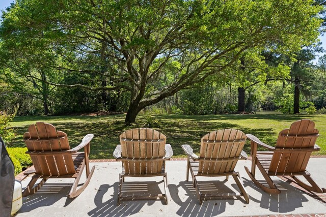 352 Old Carriage Loop, Georgetown, SC 29440 - view of patio / terrace featuring view of scattered trees