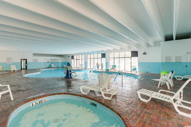 view of indoor community pool