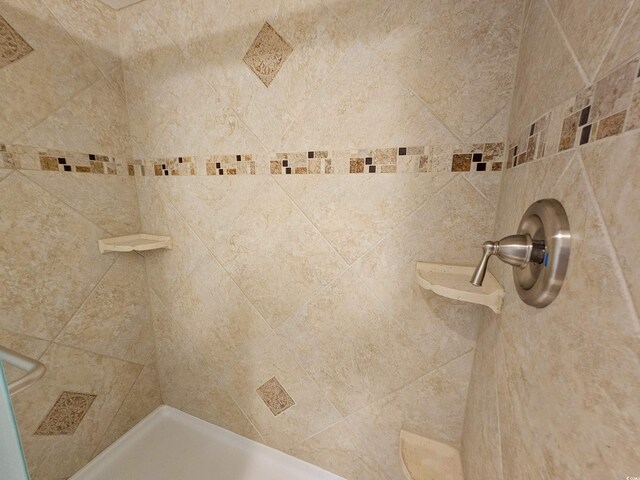 9820 Queensway Blvd Unit 1603, Myrtle Beach, SC 29572 - bathroom view of a tile shower