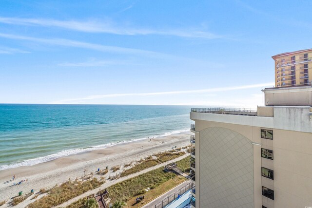 2701 N Ocean Blvd Unit 1260, Myrtle Beach, SC 29577 - water view featuring nearby beach