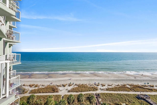 2701 N Ocean Blvd Unit 1260, Myrtle Beach, SC 29577 - water view featuring nearby beach