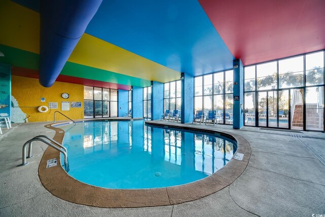 view of indoor community pool