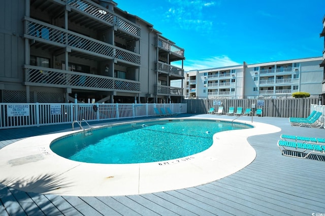9621 Shore Dr Unit F-117, Myrtle Beach, SC 29572 - community pool with fence