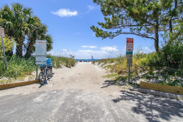 6803 N Ocean Blvd Unit 228, Myrtle Beach, SC 29572 - view of home's community featuring view of water and beach