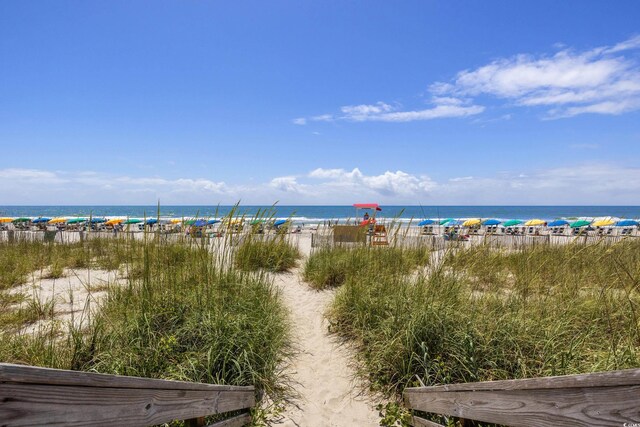 6803 N Ocean Blvd Unit 228, Myrtle Beach, SC 29572 - water view with nearby beach
