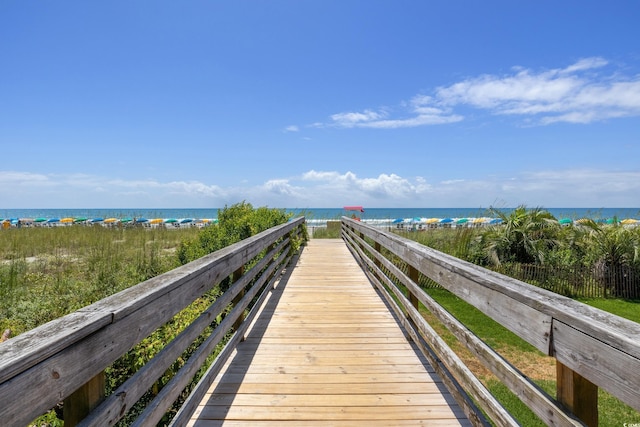 6803 N Ocean Blvd Unit 228, Myrtle Beach, SC 29572 - view of home's community featuring a water view
