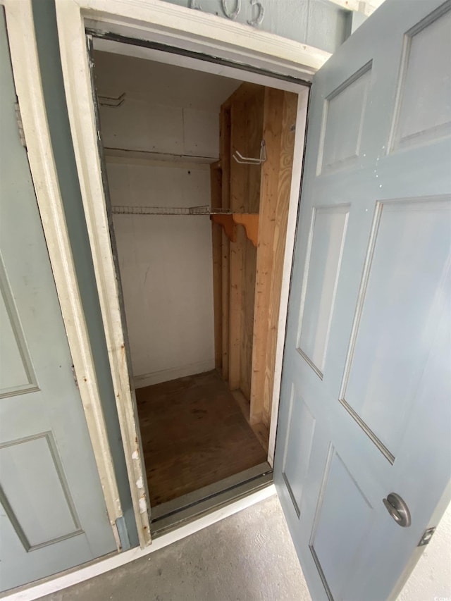 view of closet