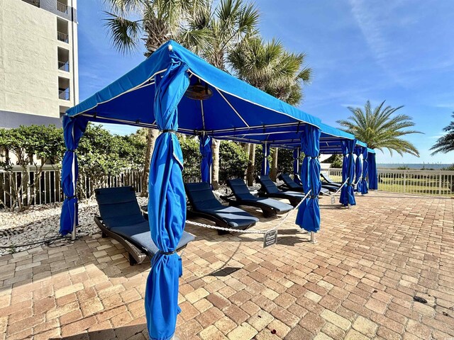 5300 N Ocean Blvd Unit 1102, Myrtle Beach, SC 29577 - water view featuring nearby beach